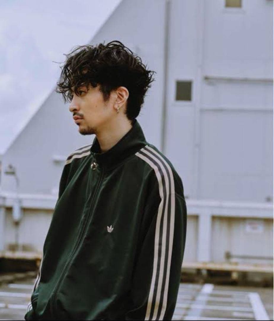 KING GNU 常田大希 adidas トラックジャケット トレフォイルロゴ