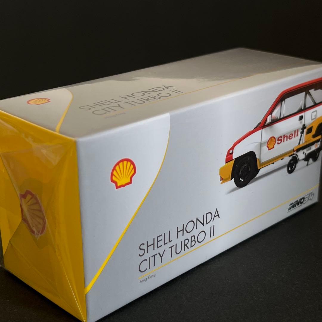 1/64 シェル ホンダ シティ ターボⅡ INNO64 × TINY