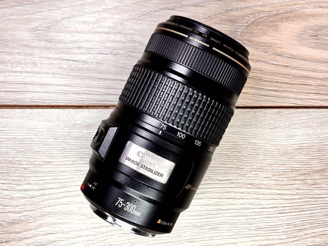 レンズ(ズーム) CANON EF 75-300mm f/4-5.6 IS USM