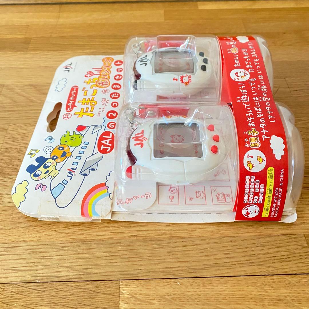 祝ケータイかいツー！たまごっちプラス 赤いシリーズ JALの2コたまセット