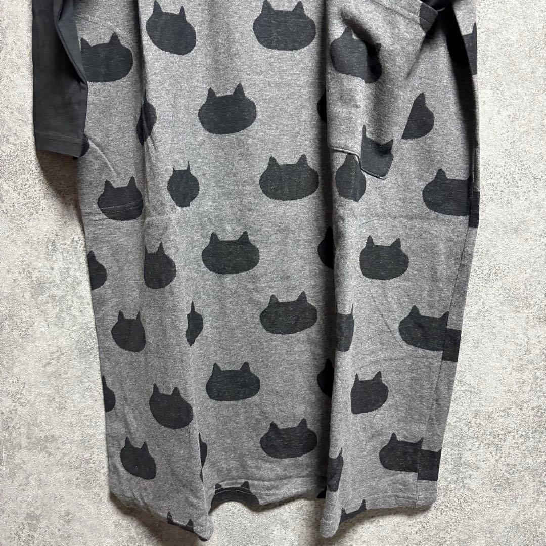 新品 マタノアツコ MEME総柄ワンピース・ルームウェア・ネグリジェーM