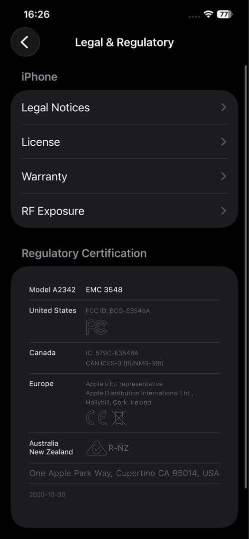アメリカ版シャッター音なし Apple iPhone 12 Pro Maxグレー - メルカリ