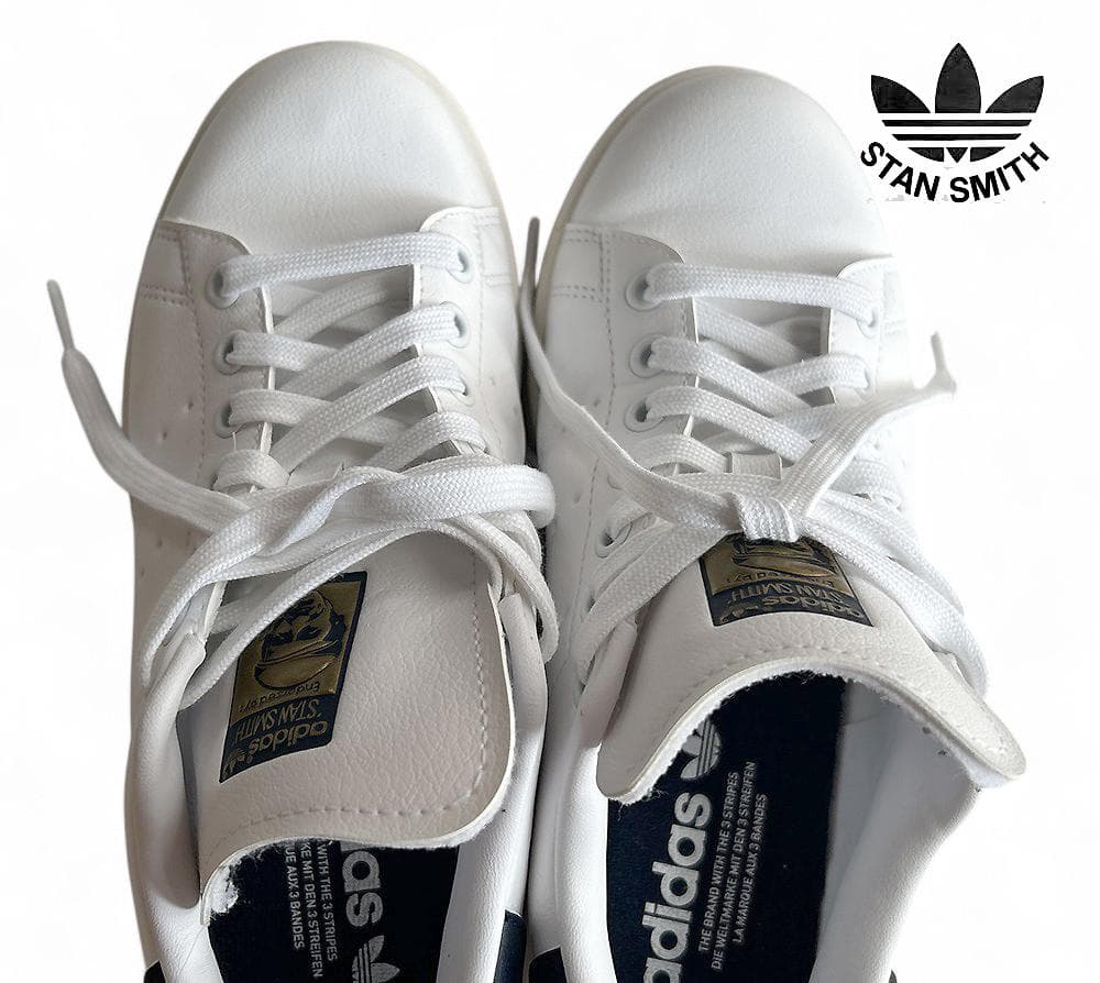 未使用級 アディダス スタンスミス ゴルフシューズ 白✕ネイビー 23.5cm