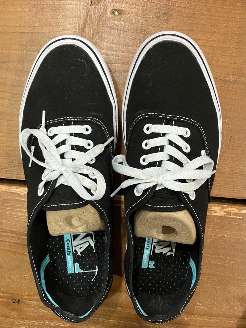 vans comfycush authentic 28.5cm 黒 野村訓市