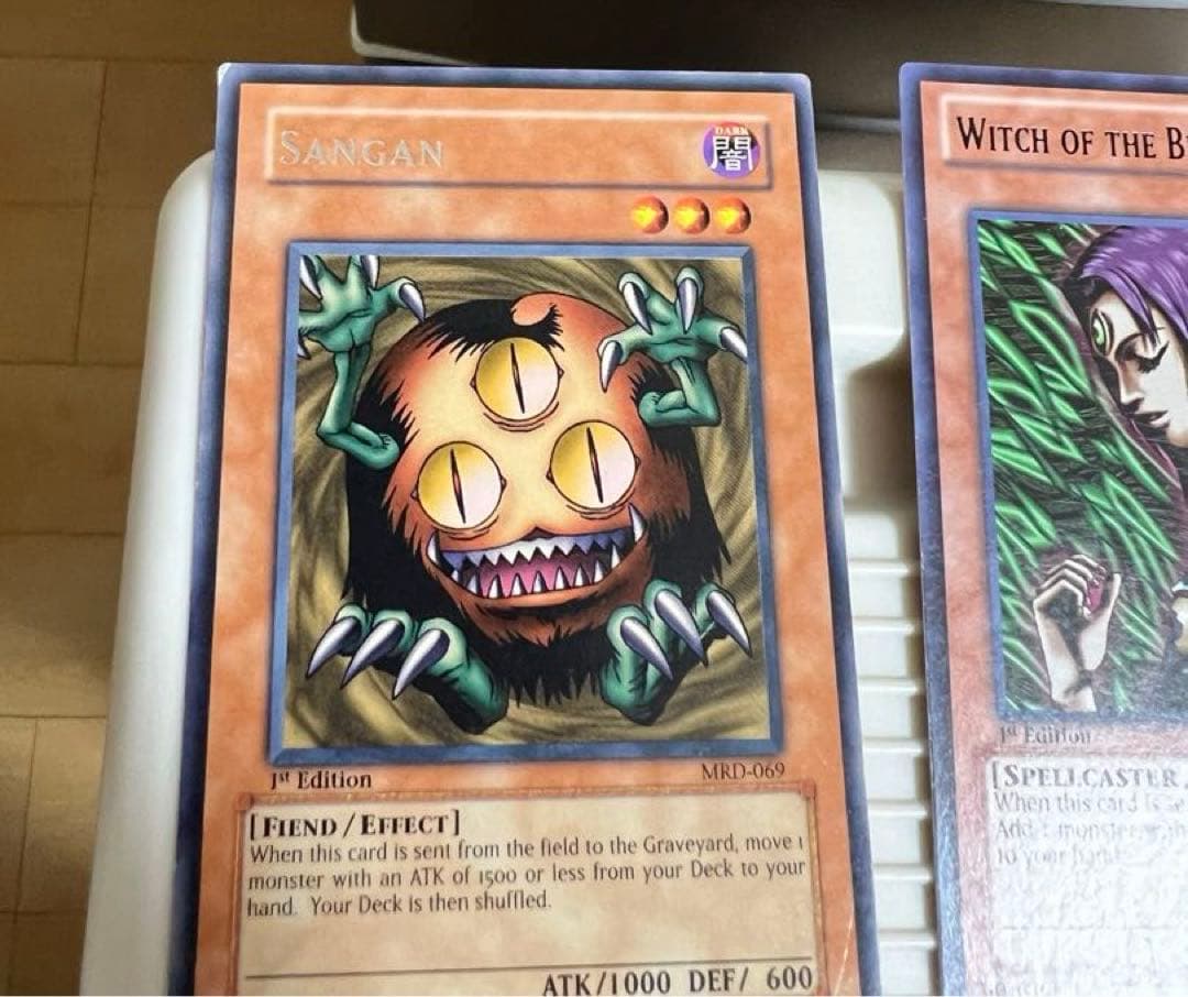 遊戯王 、クリッター　黒き森のウィッチ、英語版、初期、2期、3期（ノーマル）