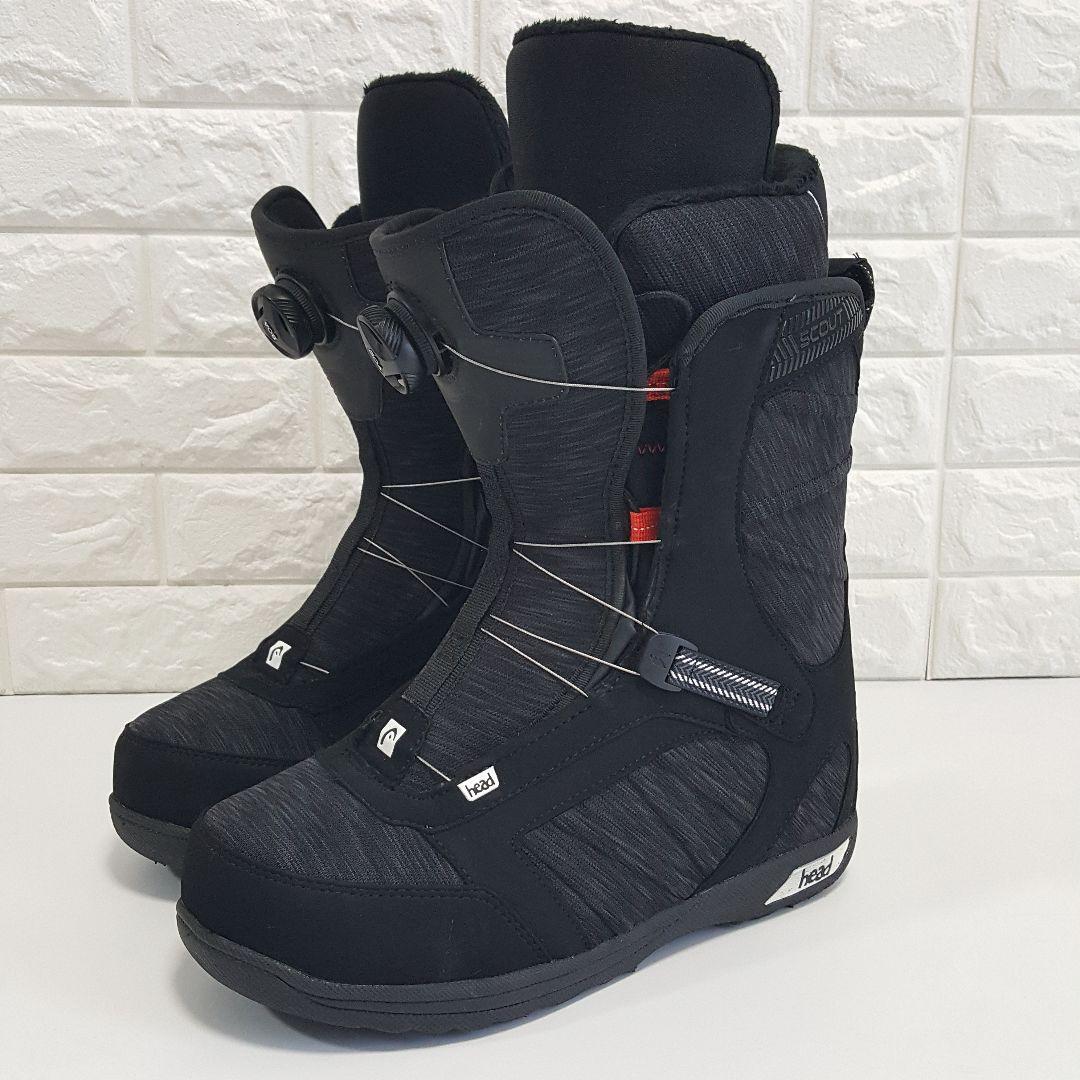 HEAD SCOUT BOA メンズ スノーボードブーツ ブラック 28.0cm