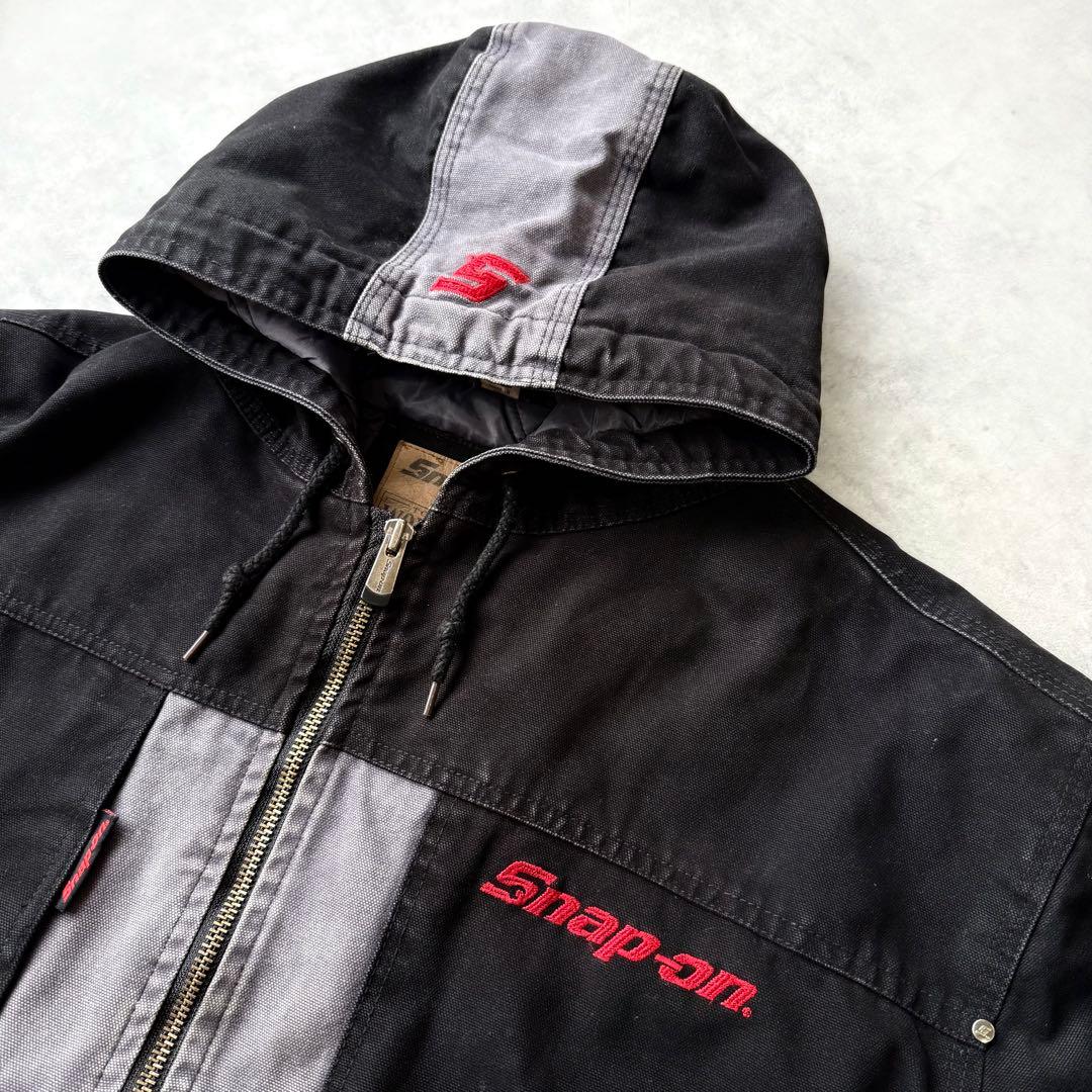 Snap-onスナップオン アクティブジャケットブラック ワークジャケット