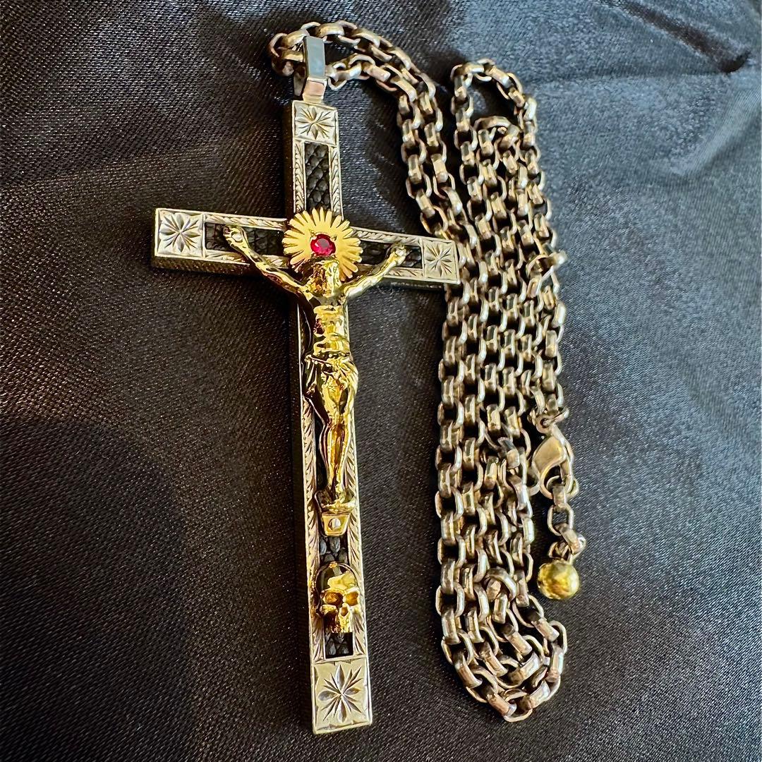 バックラッシュ K18＋シルバー 限定モデル ロザリオ The Line ※貴重