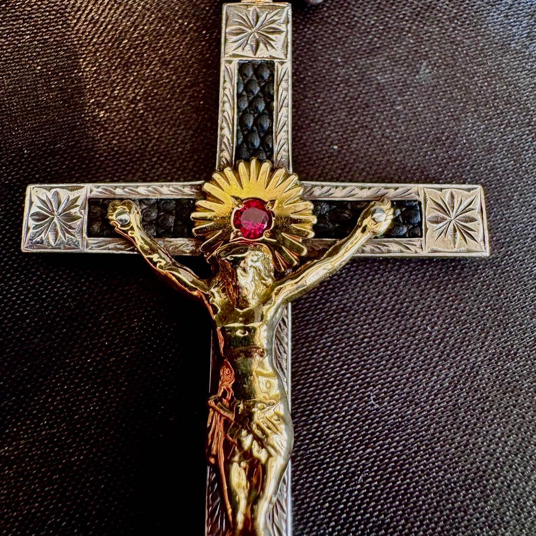 バックラッシュ K18＋シルバー 限定モデル ロザリオ The Line ※貴重