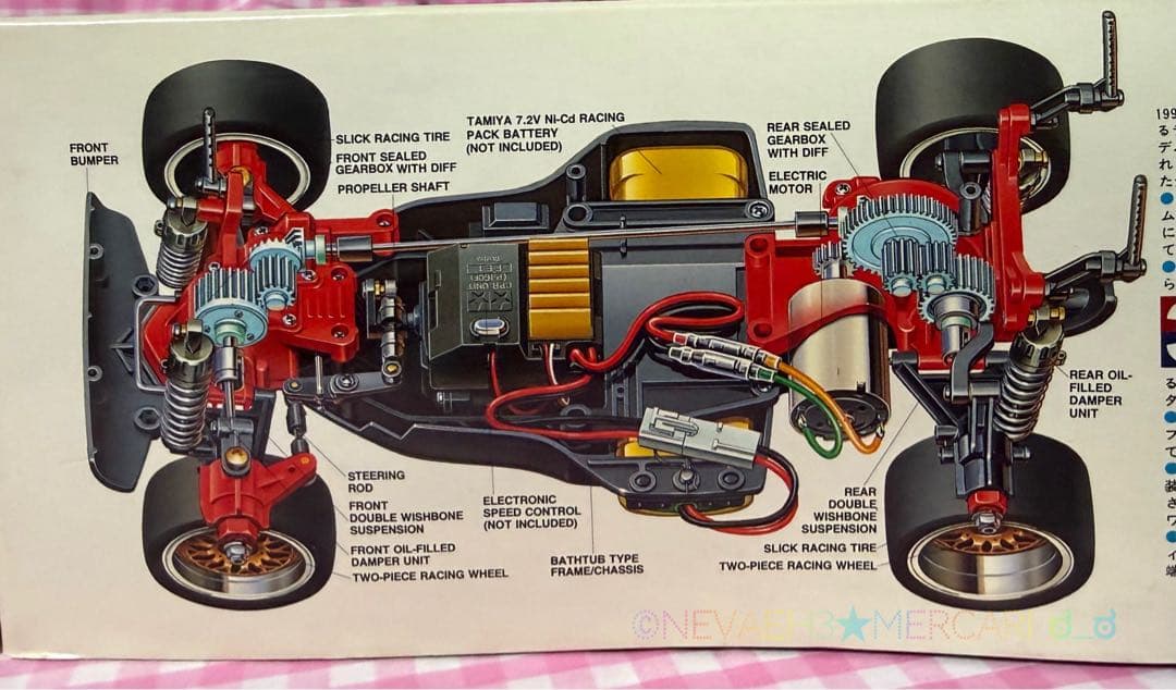値下げ中★タミヤ◆NISSAN 300ZX IMSA-GTS TA02Wシャーシ