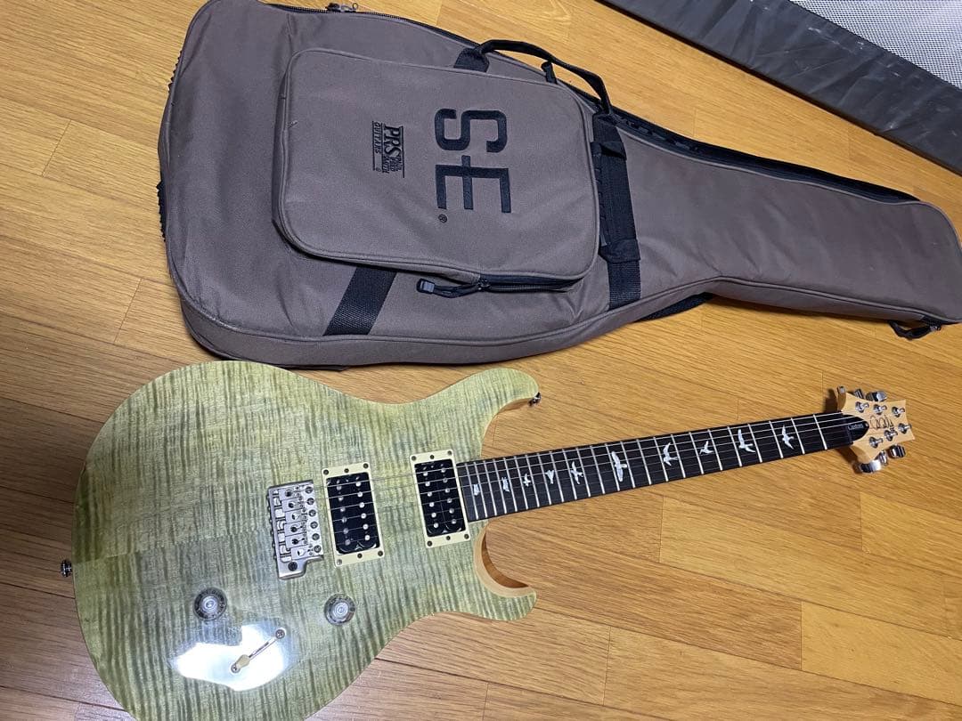 調整済み！PRS SE CUSTOM24 Trampas Green ギブソン - メルカリ