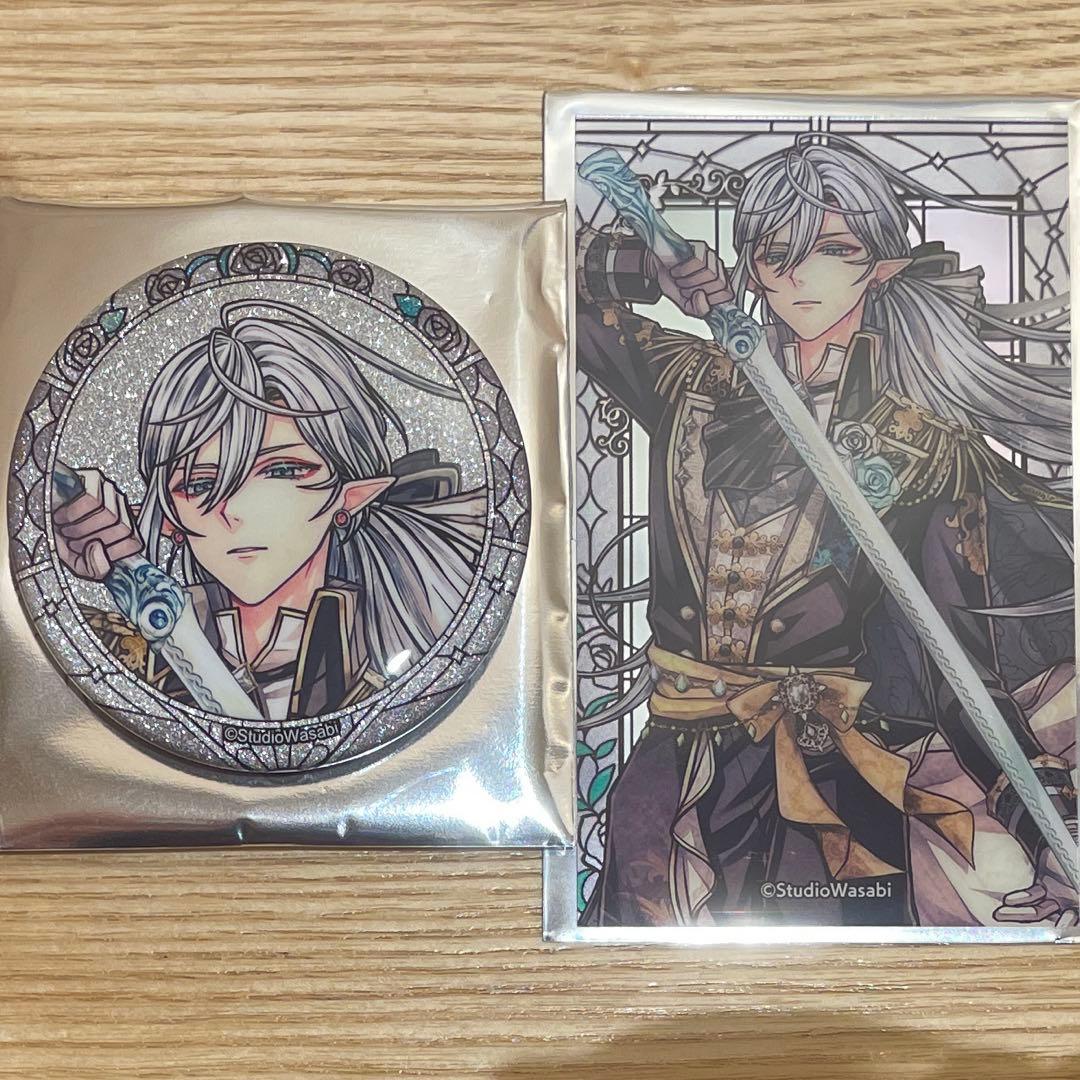 悪魔執事と黒い猫 あくねこ クリアカード 缶バッジ シロ - メルカリ