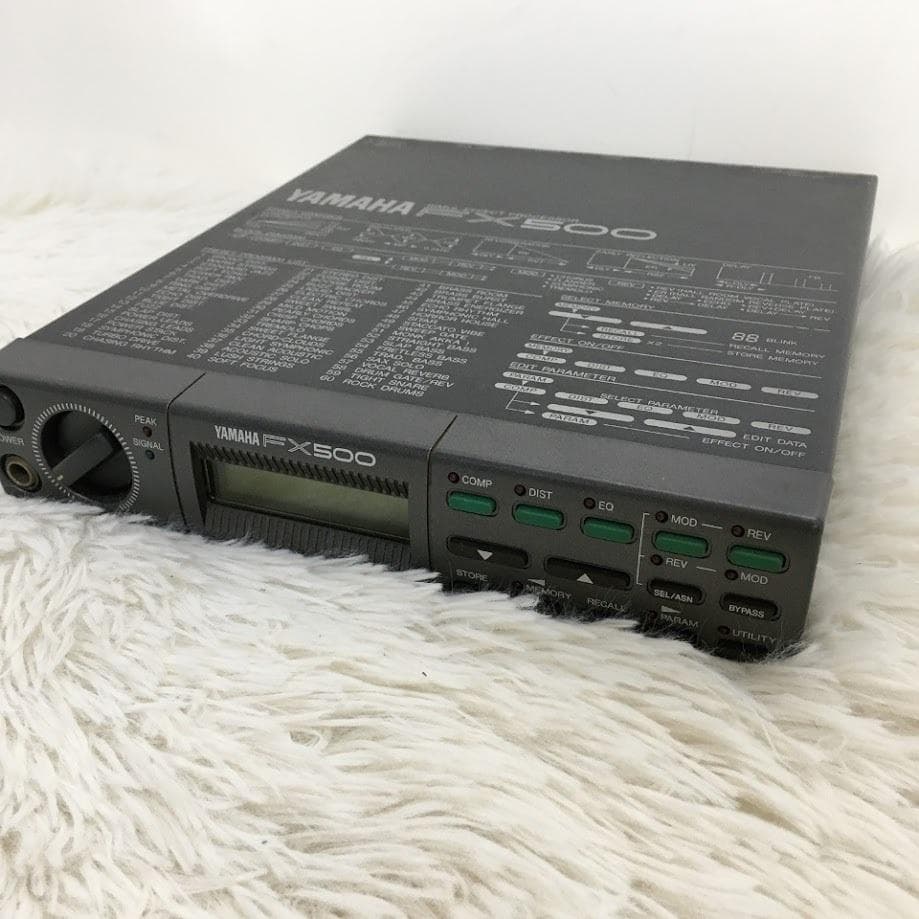 ヤマハ YAMAHA FX500 マルチエフェクター 音響機器 希少