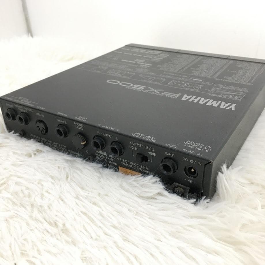 ヤマハ YAMAHA FX500 マルチエフェクター 音響機器 希少