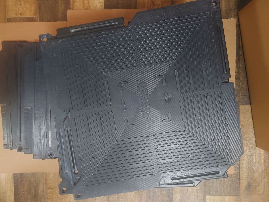 オートマット12枚、スロープ5枚　駐車場 楽天市場】オートマット用スロープ 単品5枚【 駐車場 車庫まわり 舗装