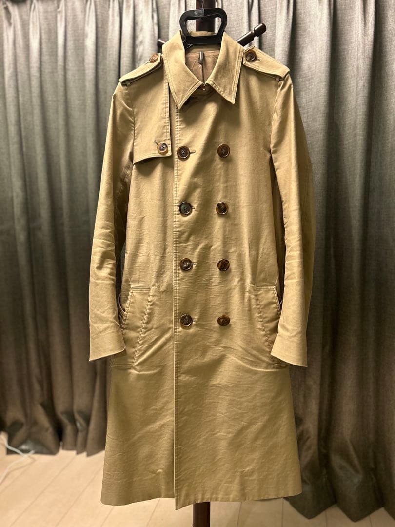 dior homme 2007aw トレンチ 44 エディラストコレクション - メルカリ