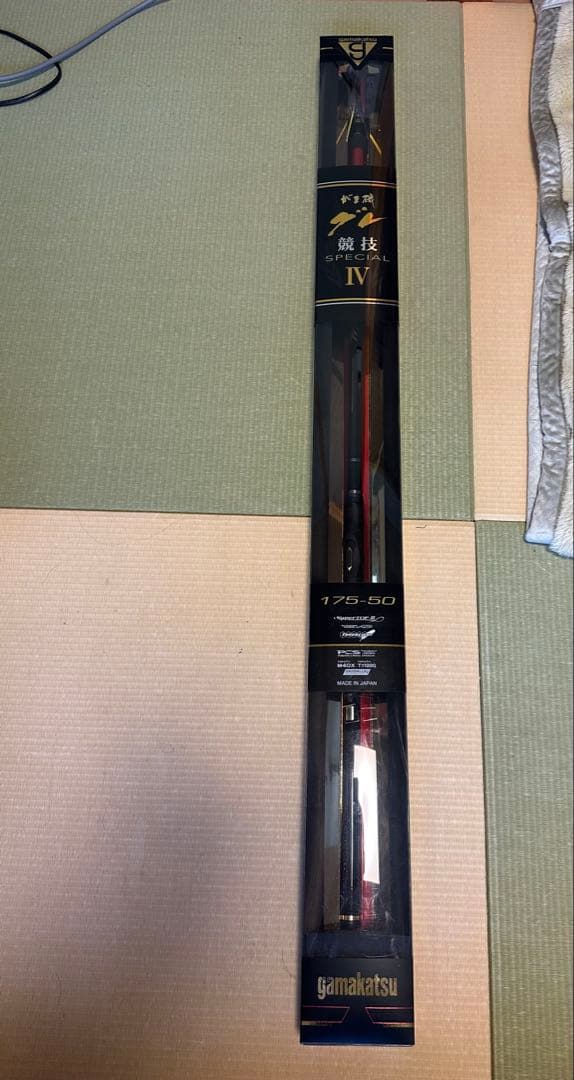 Gamakatsu Special IV 175-50 磯竿 Gamakatsu（がまかつ） がま磯 グレ競技スペシャルIV 1.25-5.3, 1.5