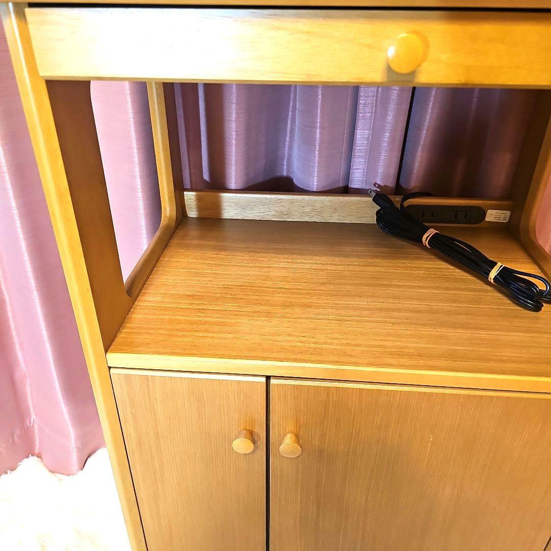 美品】カリモク 電話台 最安値 アンティーク - メルカリ