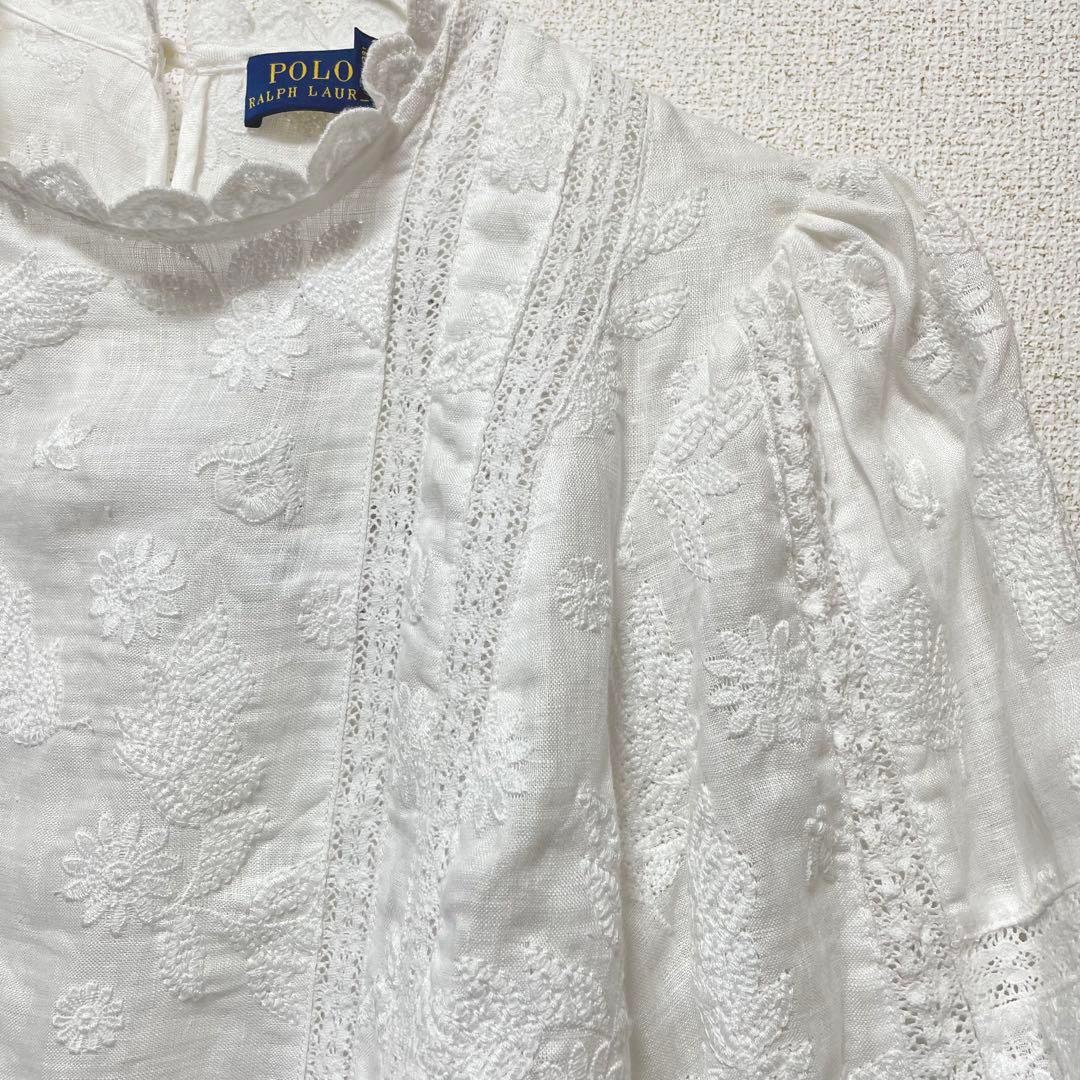 期間限定出品 ポロラルフローレン レースブラウス - メルカリ