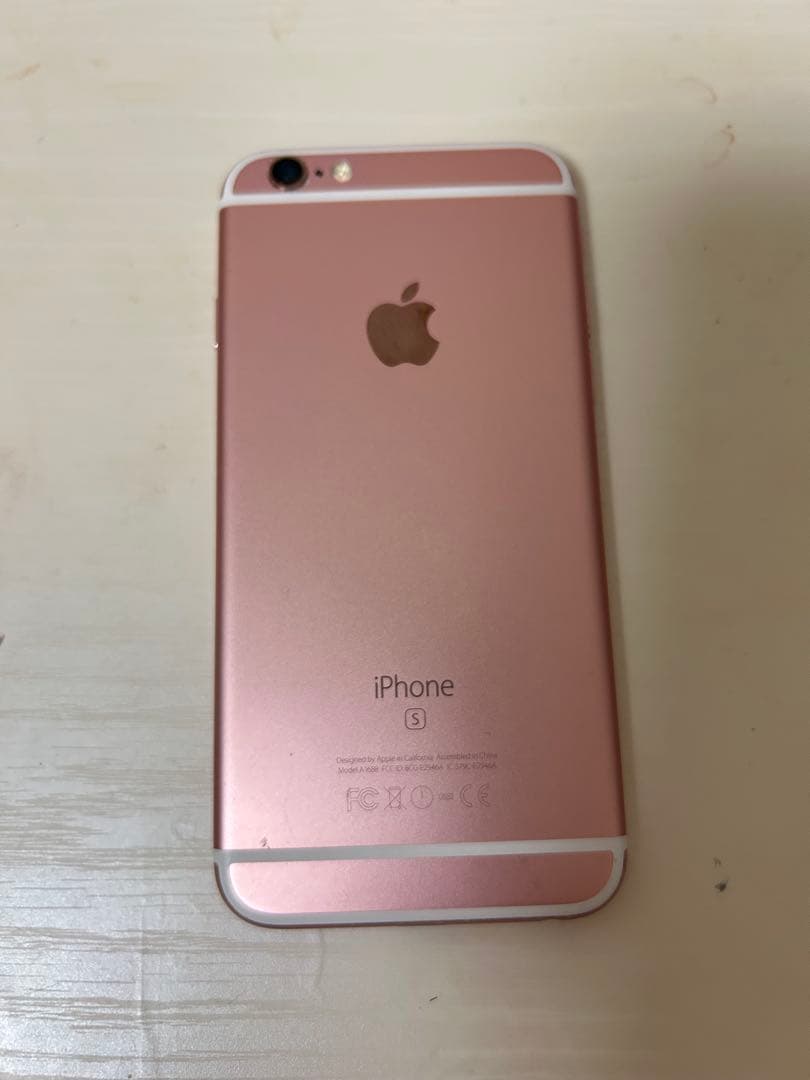 iPhone 6s ローズゴールド 本体 バッテリー最大容量···85~89% - メルカリ