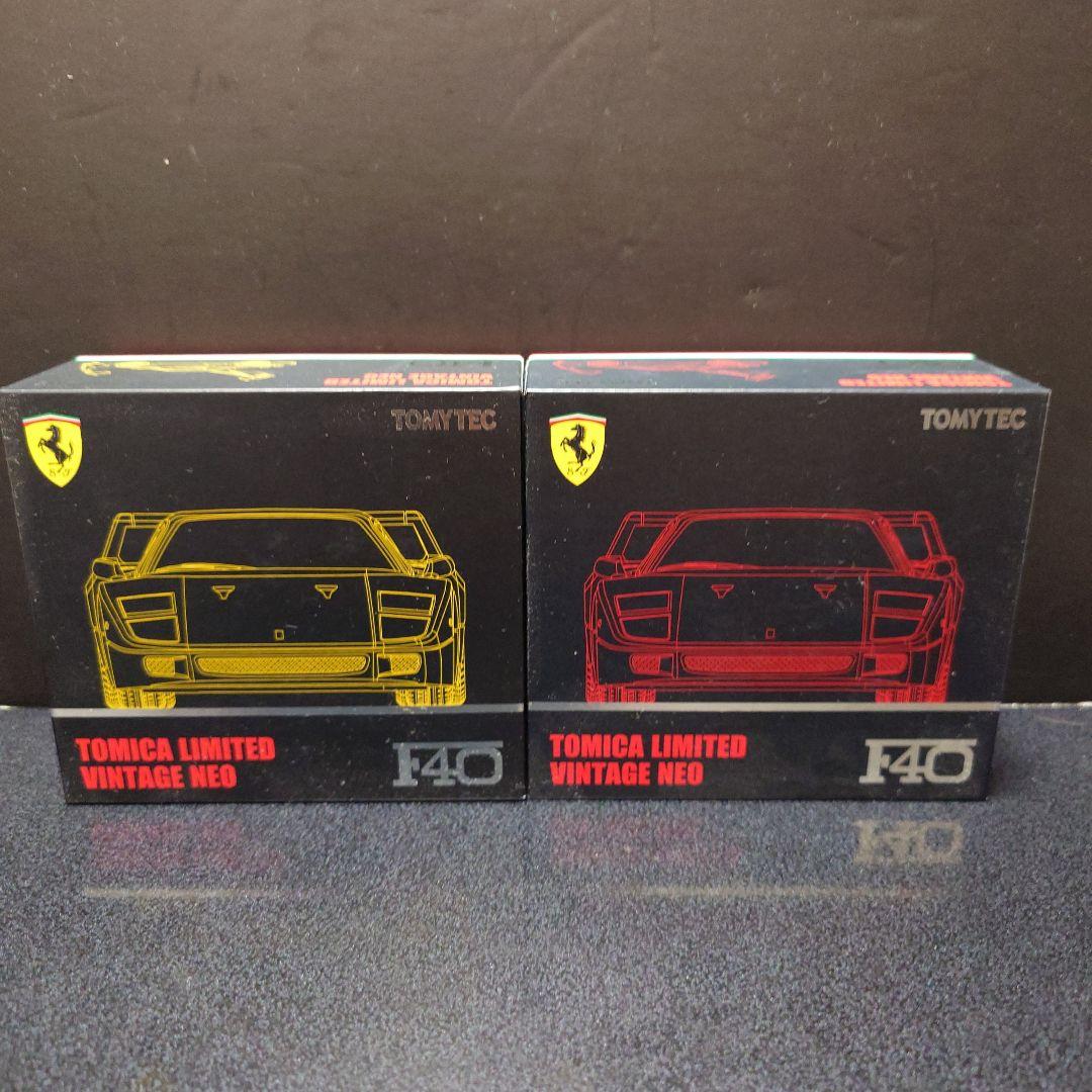 サ*カ様 TOMICA LIMITED VINTAGE NEO F40 赤 黄