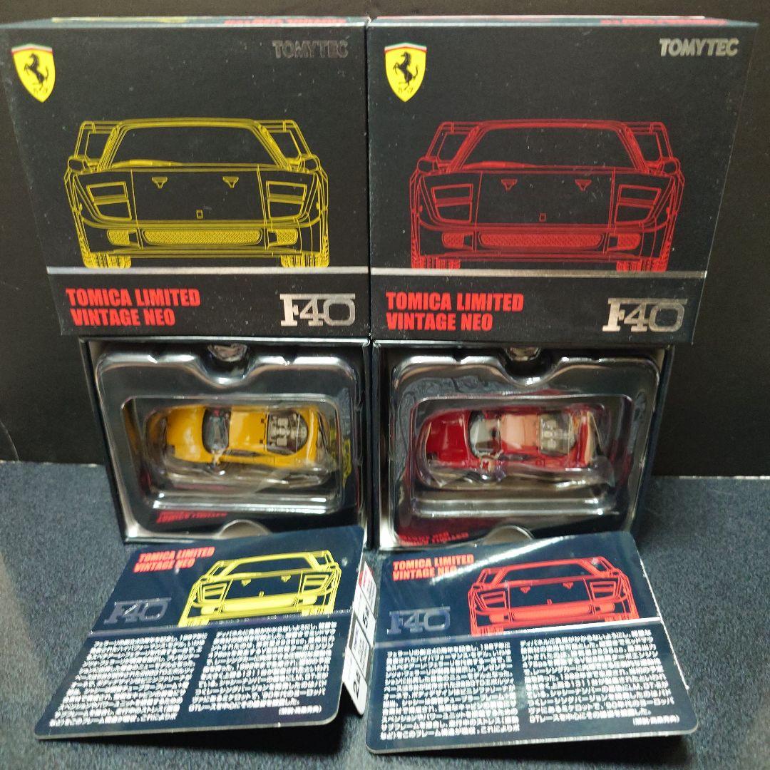 サ*カ様 TOMICA LIMITED VINTAGE NEO F40 赤 黄