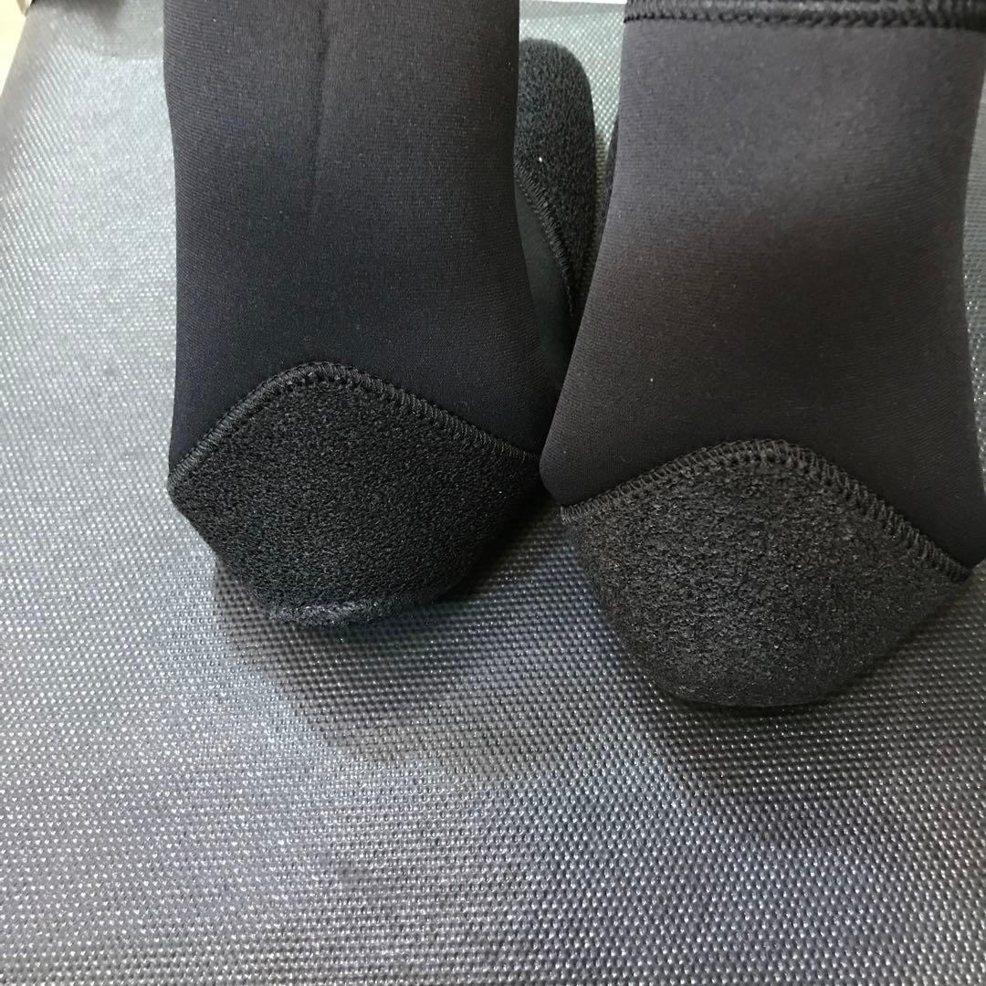 ネオプレン サーフブーツ ブラック　クイックシルバー　25cm 3.5mm