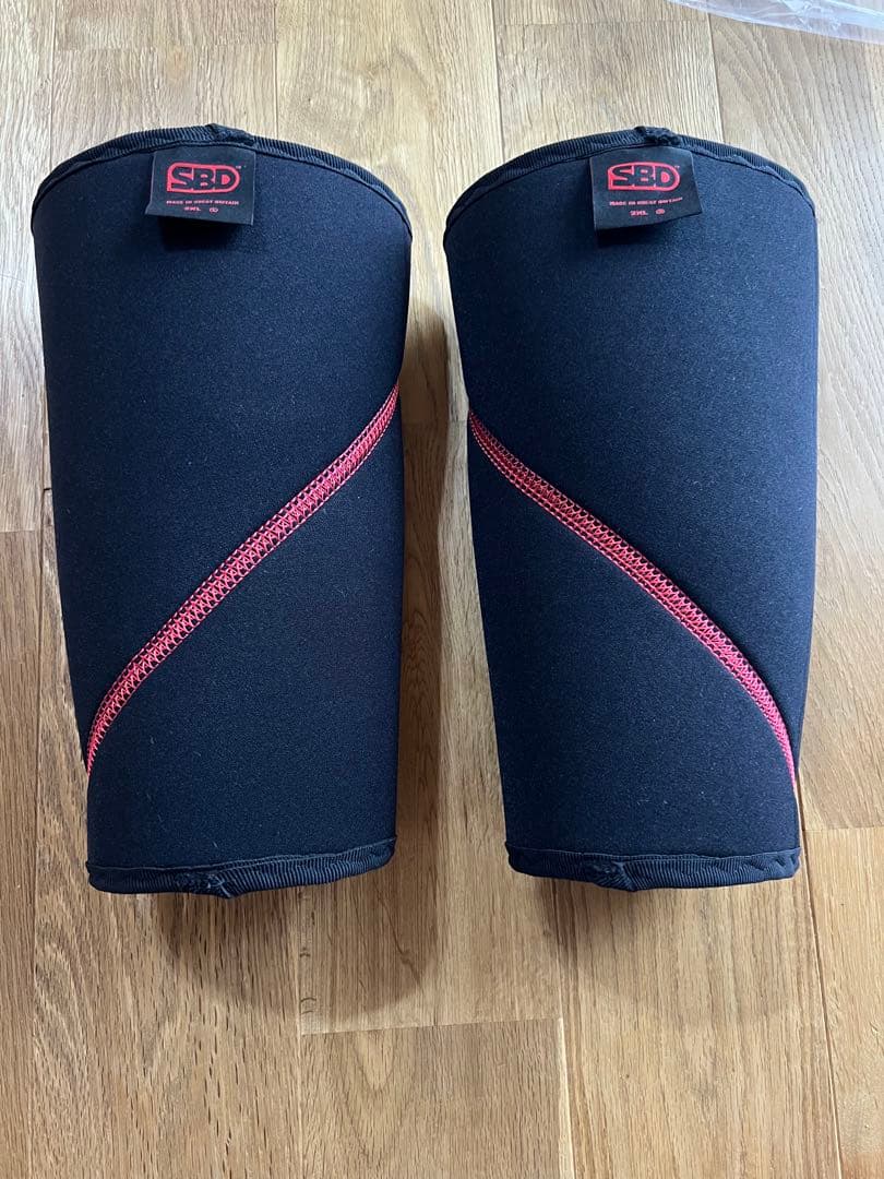 SBD ニースリーブ パワーリフティング用 2XLサイズ 7mm 新ロゴ