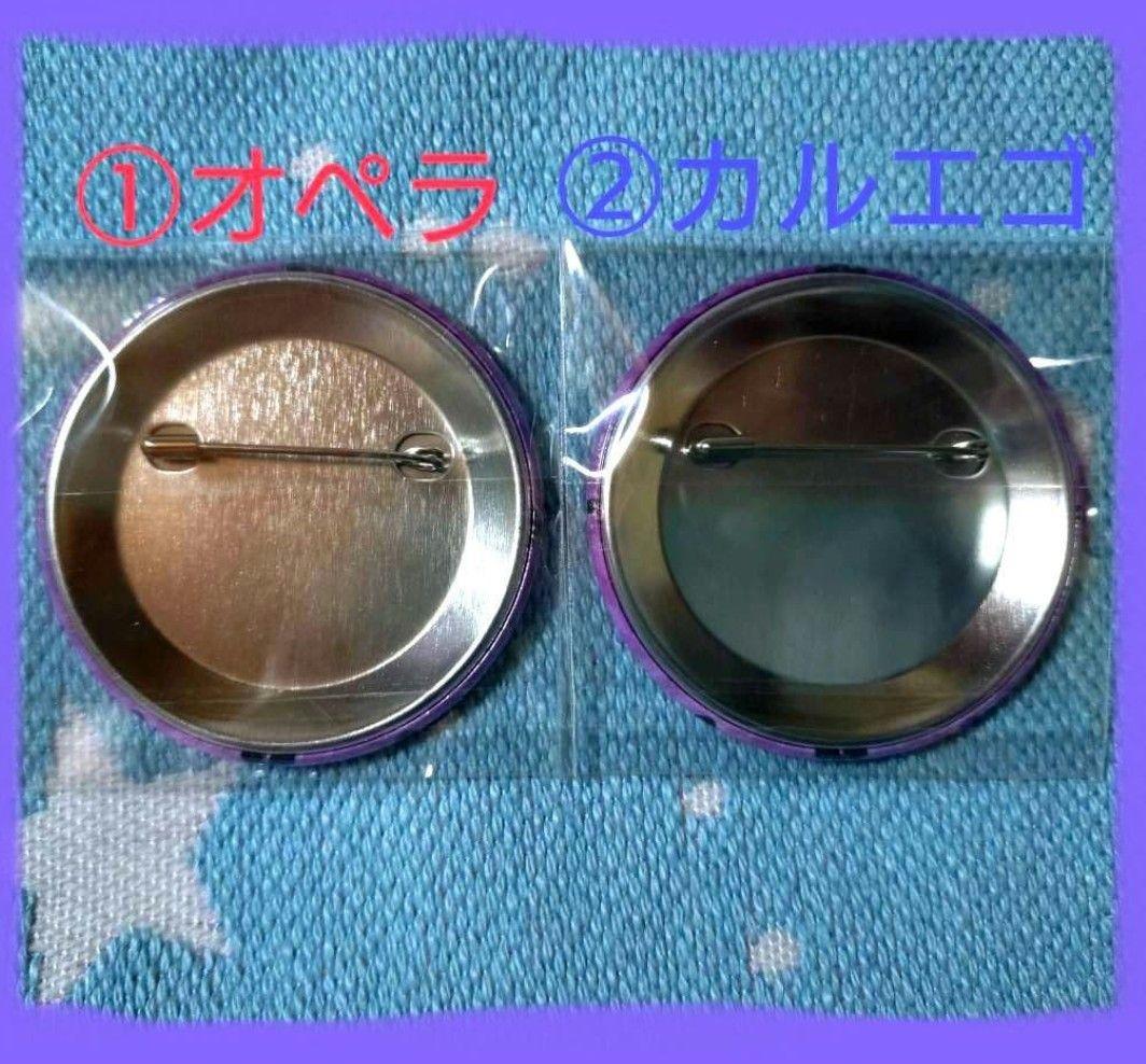 裏面サビあり!!魔入りました!入間くん　カラオケの鉄人　缶バッジ　魔フィア