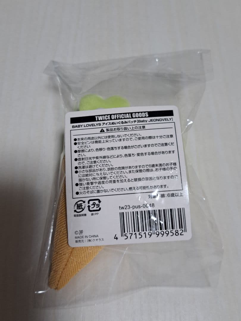 TWICE ジョンヨン アイスぬいぐるみバッジ - メルカリ