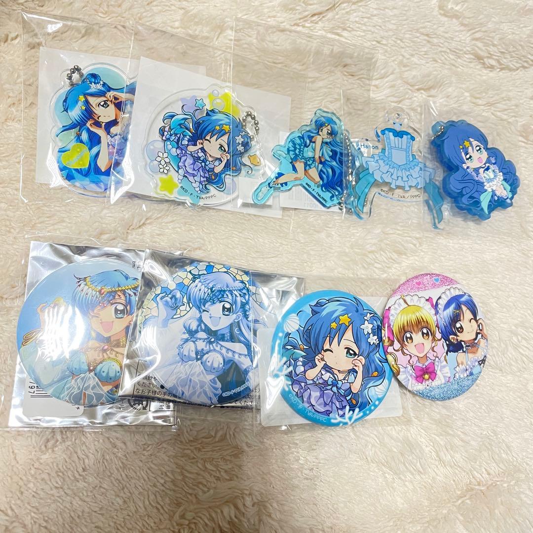 ぴちぴちピッチ 波音 アクリルスタンド 缶バッジ カラ鉄 くじ コースター