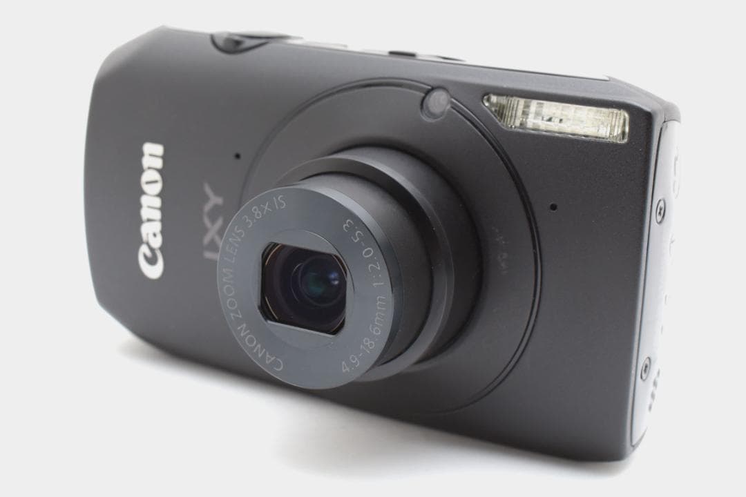 キヤノン　Canon IXY 30S ブラック 《元箱付属・動作確認済み》