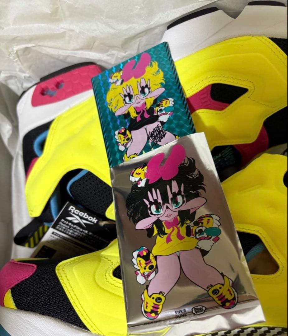 その他 Reebok INSTAPUMP FURY GRAPE BRAIN 27.5