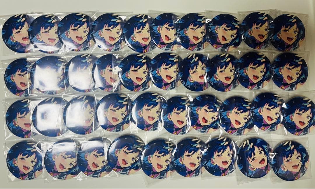 あんスタ 冴霧笑主 缶バッジ 2024 Aug フィーチャー缶バッジ 39個