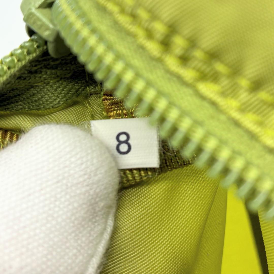 PRADA プラダ ポーチ ライムグリーン A1352A5