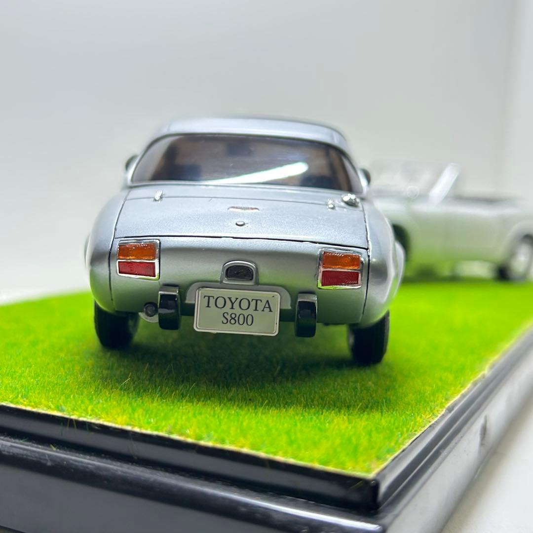 プラモデル 完成品 HONDA S600 TOYOTA S800 1/24