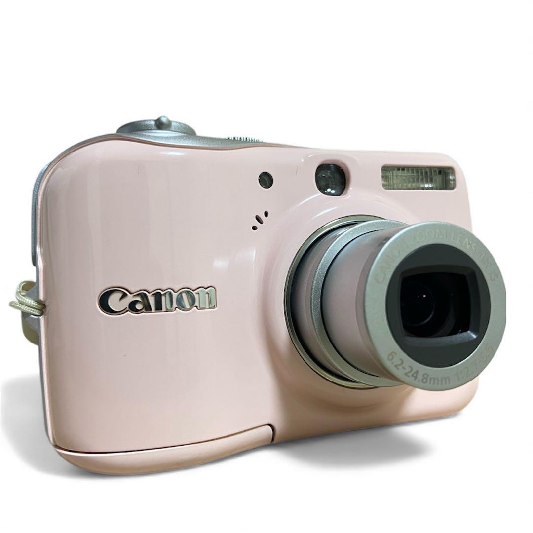 希少】美品Canon PowerShot E1 PC1338ピンクコンデジ - メルカリ