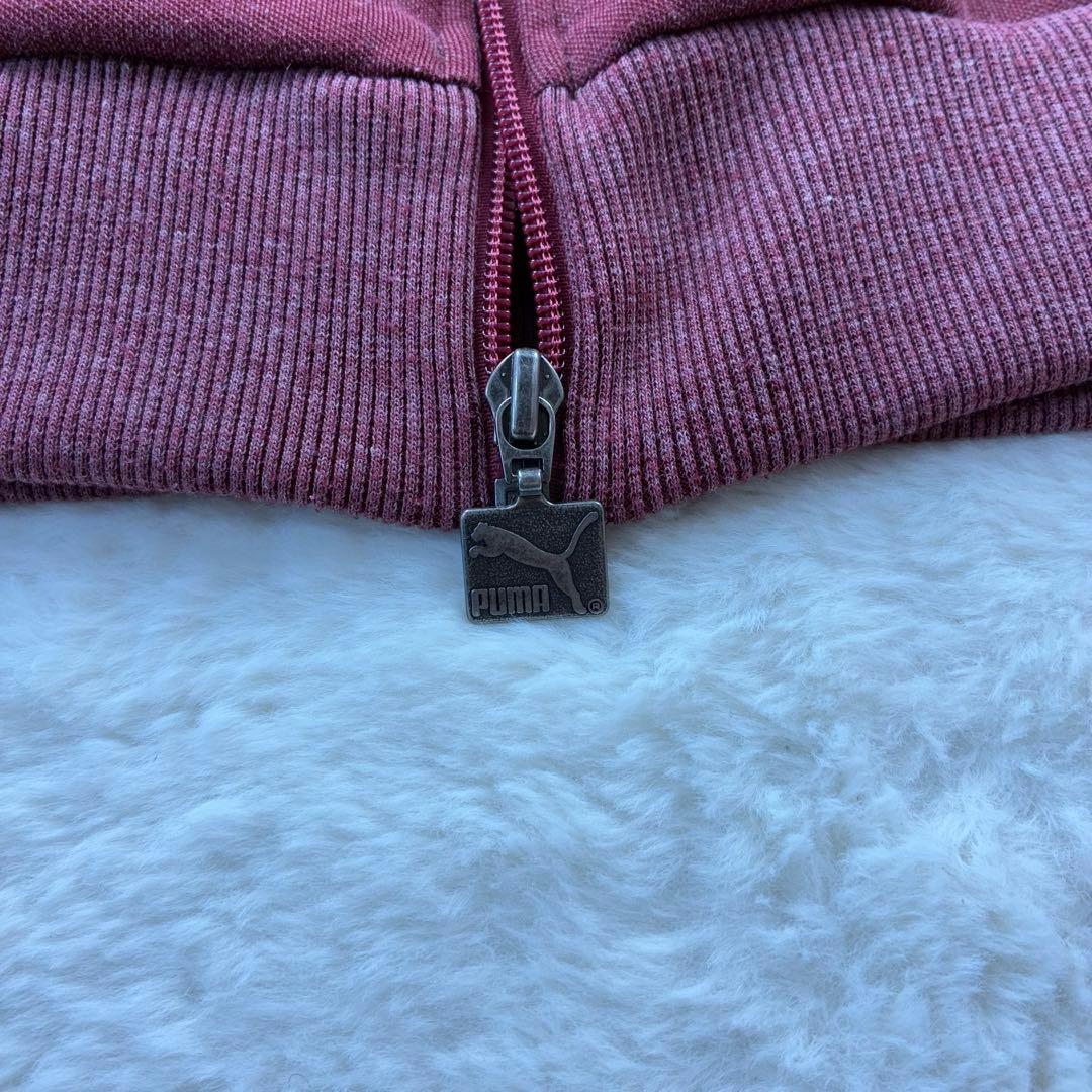 希少 90s puma プーマ トラックジャケット バーガンディ ヴィンテージ