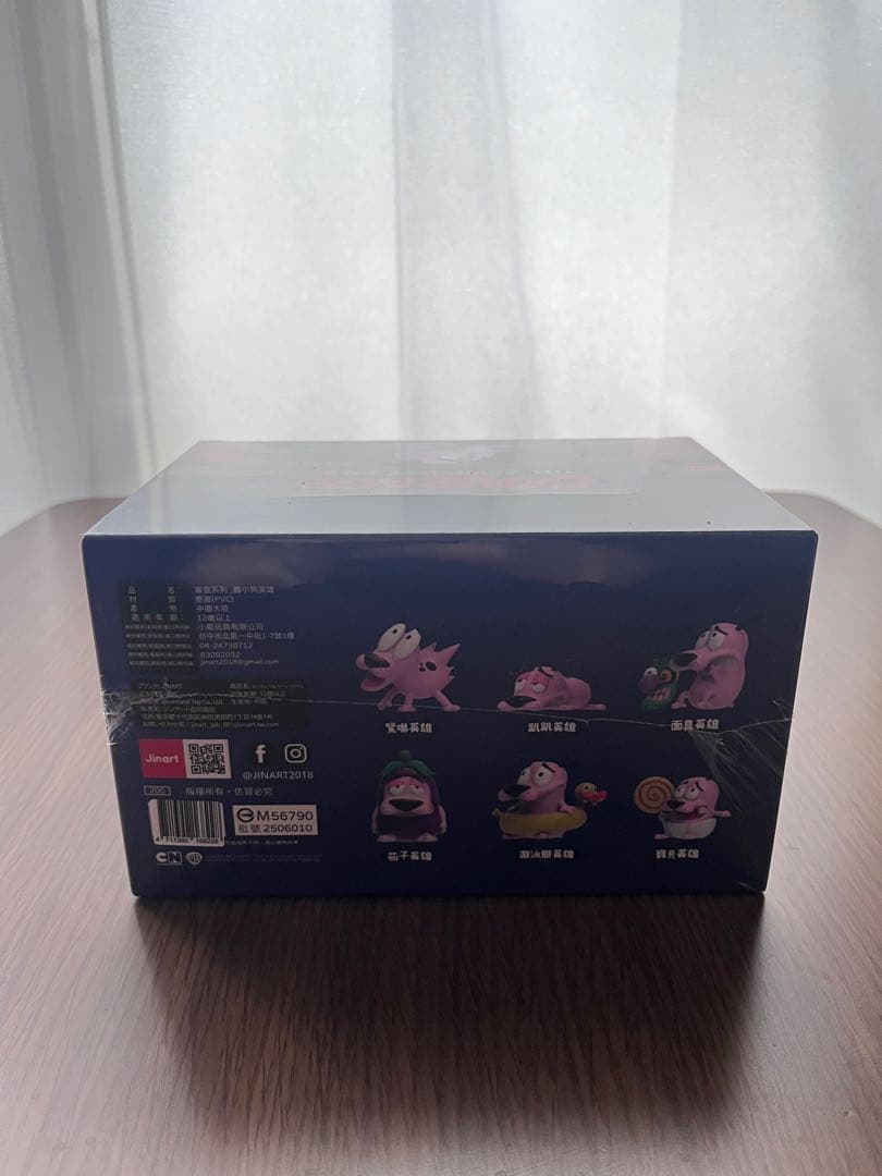 おくびょうなカーレッジくんjinart フィギュアコンプ6種類セットコンプリート