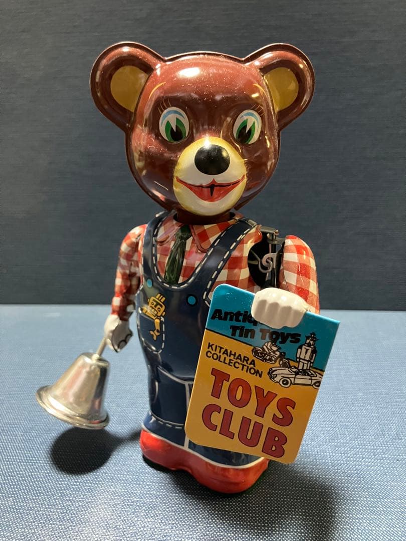 日本製ブリキ玩具　NEWS BEAR 限定5000 北原照久 認定監修 箱　栞付