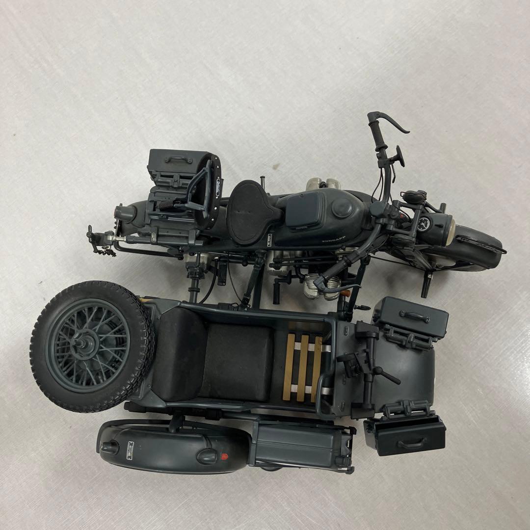 ▽ シュコー 1/10 ツェンダップ KS750 サイドカー付きバイク ミニカー