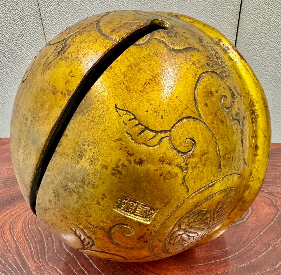 仏教美術 東照宮 大鈴 徳川家家紋 三つ葉葵紋 - メルカリ