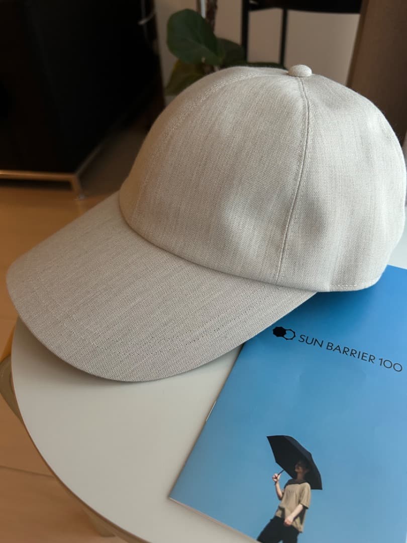 新品未使用】サンバリア100 キャップ アイボリー 神崎恵さん愛用品