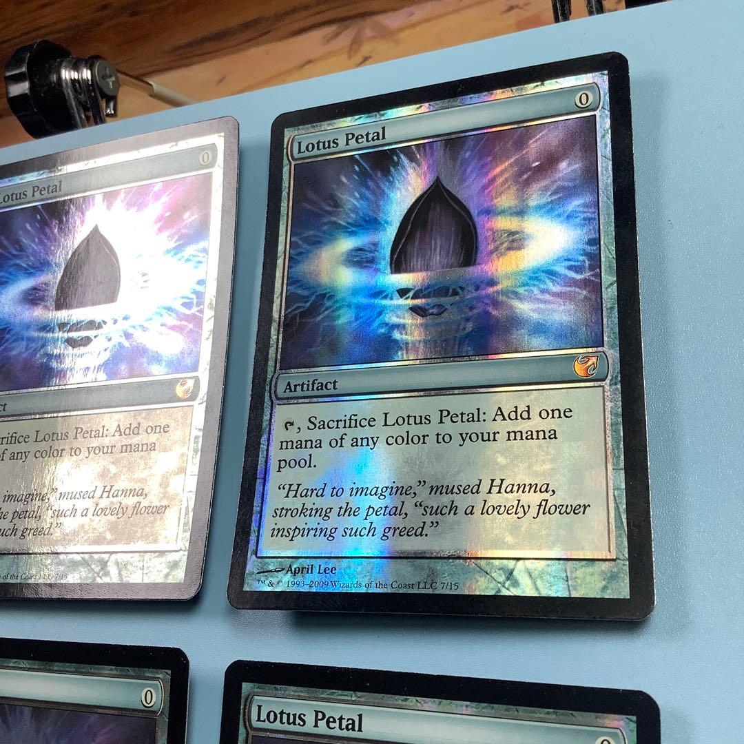 水蓮の花びら/Lotus Petal 英語foil4枚セット