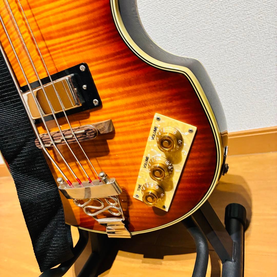 EPIPHONE Viola Bass 【未使用に近い】バイオリンベース - メルカリ