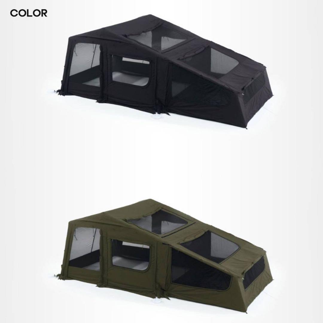 CAMVIL 4人用 エアーテント 新品未使用 定価20万 - メルカリ