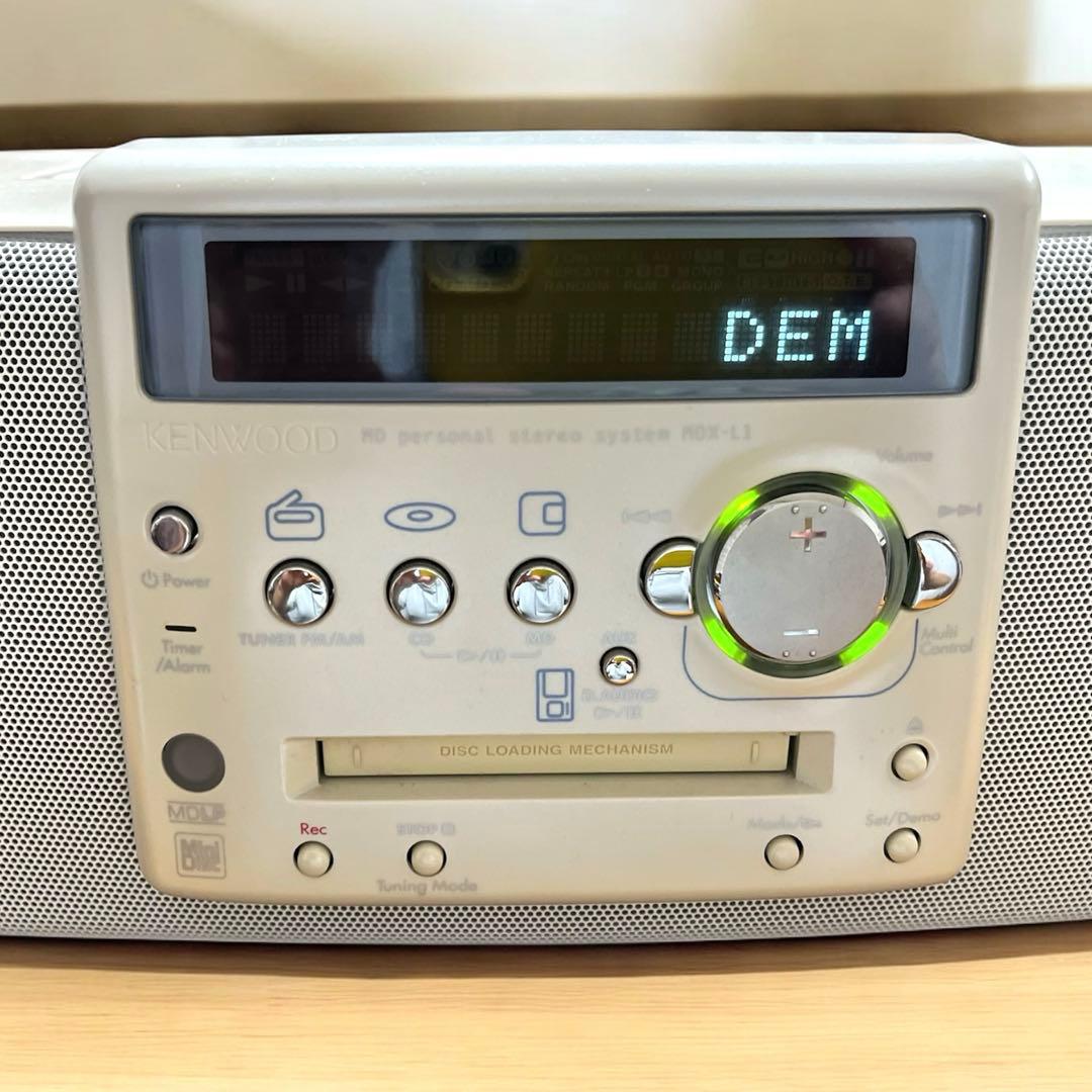 KENWOOD MDX-L1 CD&MD コンポ - メルカリ