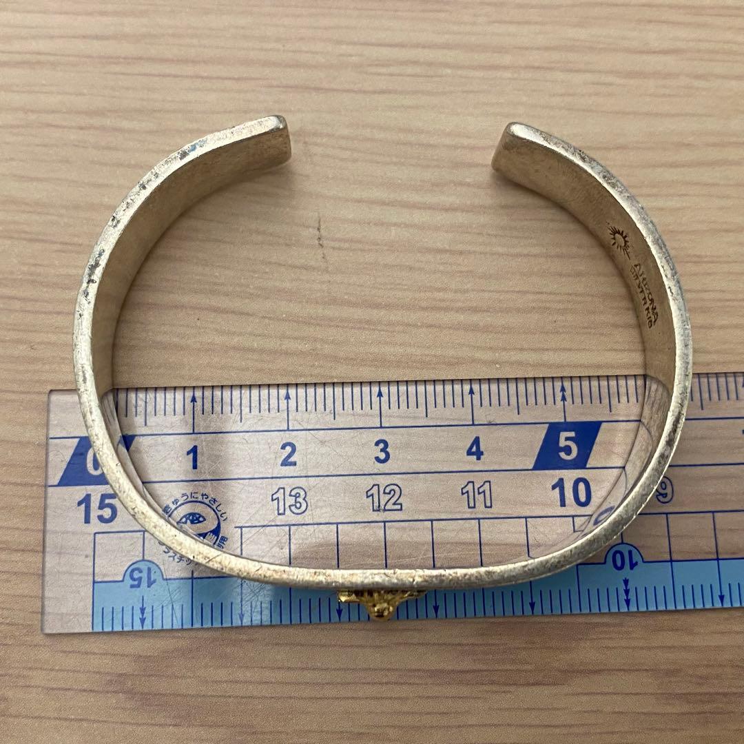 希少　アリゾナフリーダム　K18 SV ブレスレット　925 30.8g