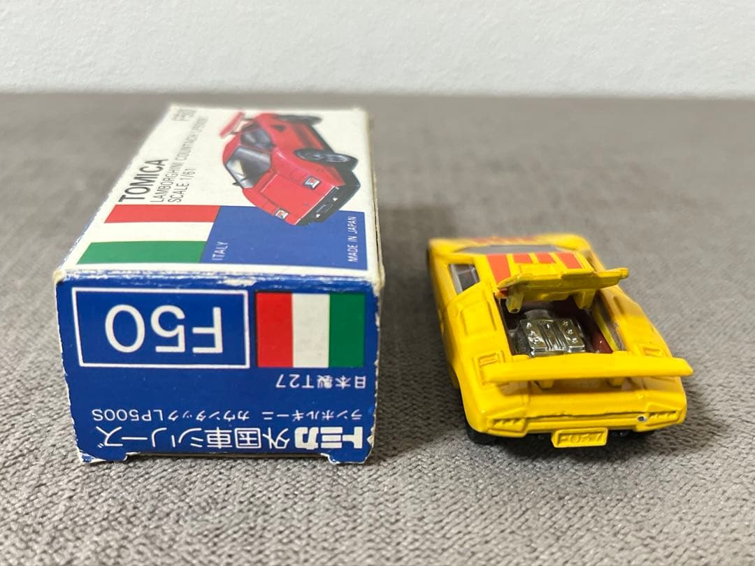トミカ 日本製 青箱 F50 ランボルギーニ カウンタック LP500S 輸出