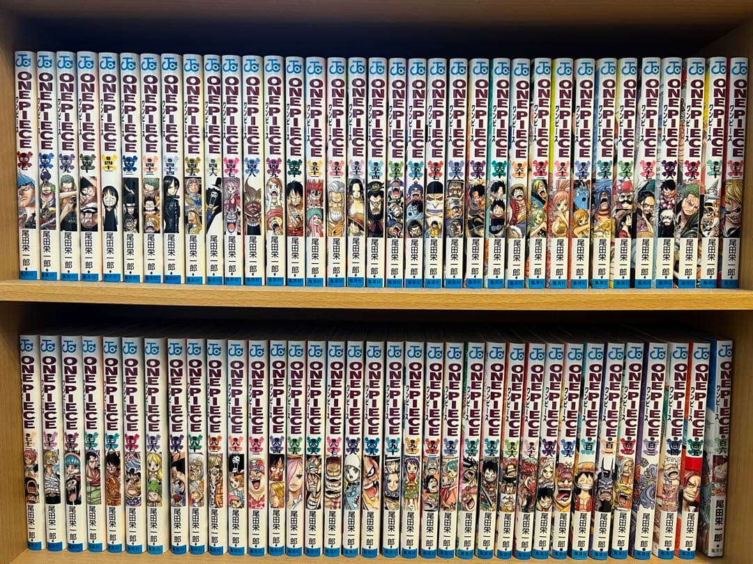 ワンピース 全巻セット1〜106巻 - メルカリ